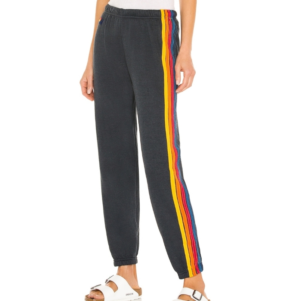 Aviator Nation 5 Stripe Sweatpants